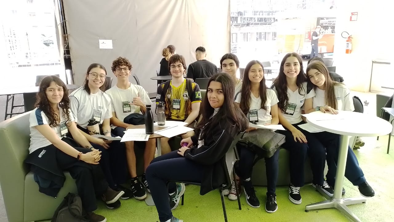 Visita dos alunos do 3° médio à Anhembi Morumbi no Experience Day