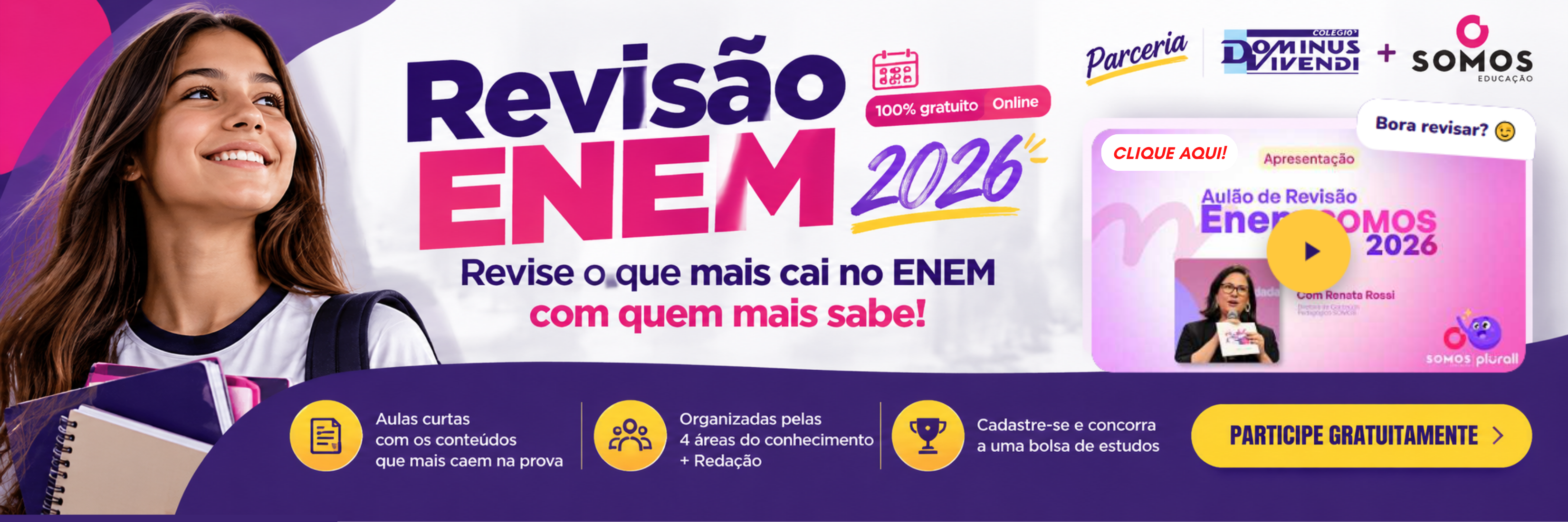 Revisão Enem 2026